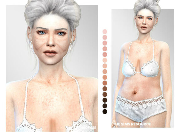 The Sims 4 Edith Skin by MSQSIMS