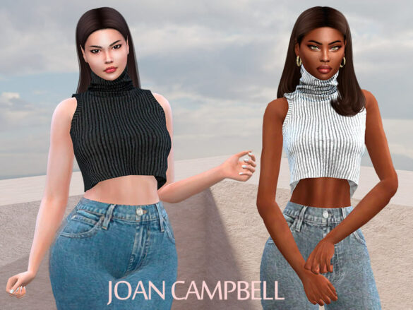 The Sims 4 Elizabeth Top by Joan Campbell Beauty