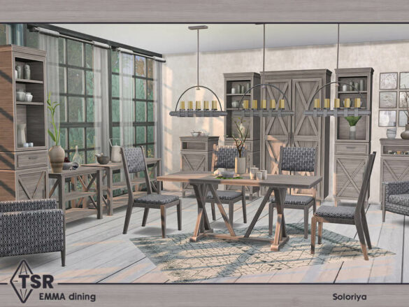 The Sims 4 Emma Dining by soloriya