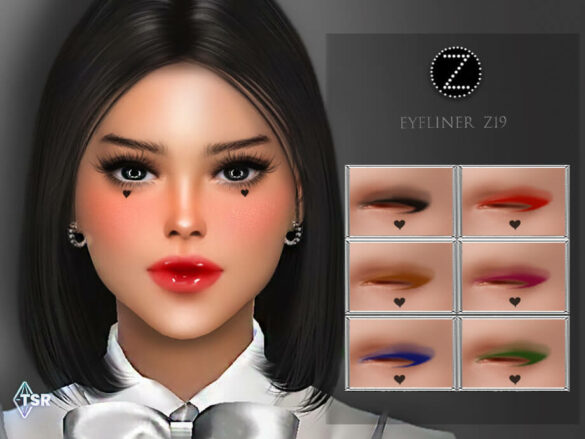 The Sims 4 EYELINER Z19 by ZENX