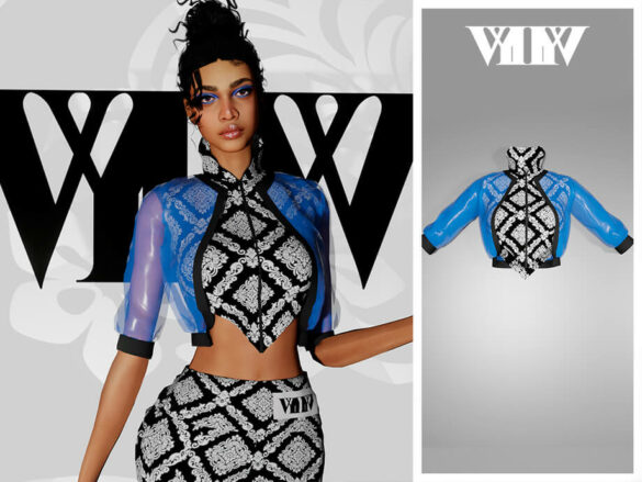 The Sims 4 FEV22 – Top IV by Viy Sims at TSR