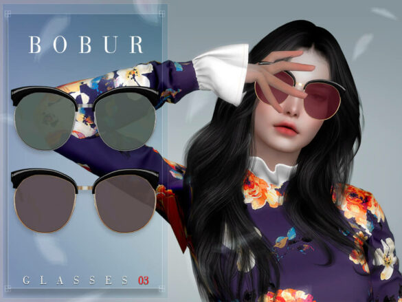 The Sims 4 Glasses 03 by Bobur3