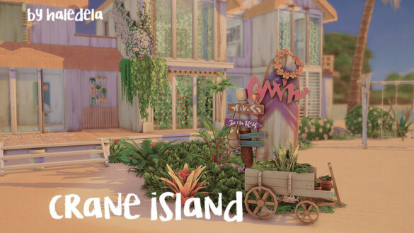 The Sims 4 haledela crane island