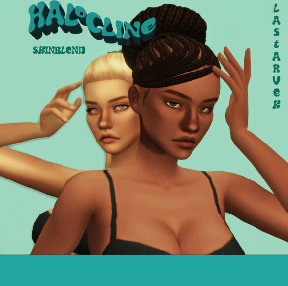 The Sims 4 halocline skinblend a maxis match overlay