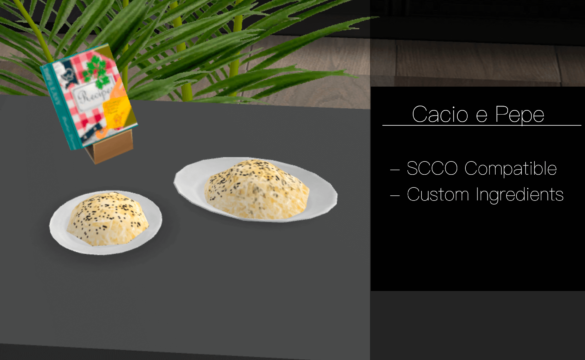 The Sims 4 Italian Recipe Mini Pack
