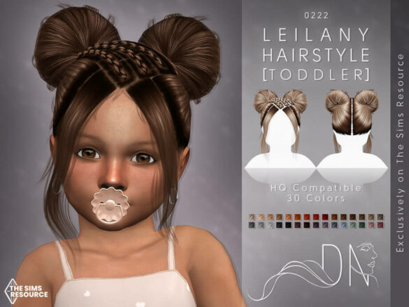Leilany Hairstyle [Toddler] by DarkNighTt