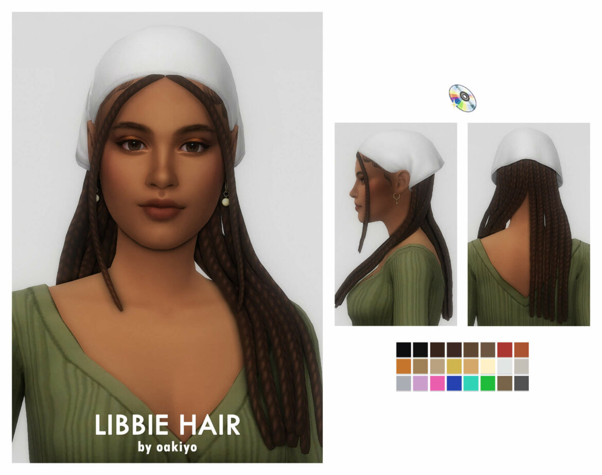 The Sims 4 libbie hair using this bandanna to death