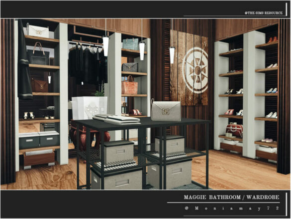 Maggie Bathroom Wardrobe by Moniamay72