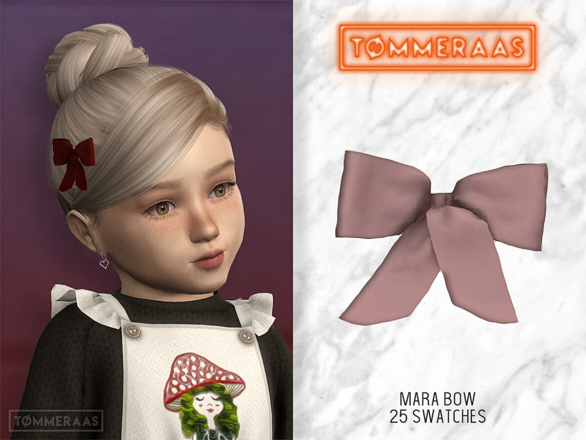 The Sims 4 Mara Bow (#30) at TØMMERAAS