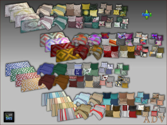 The Sims 4 Matching couch sets at Arte Della Vita