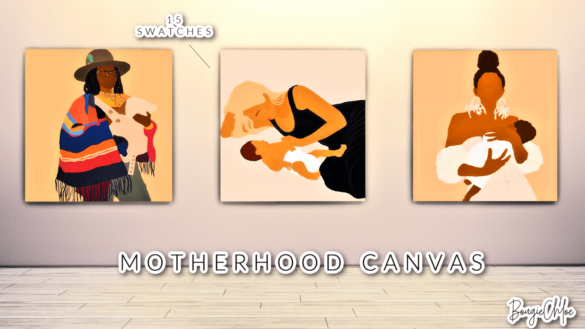 The Sims 4 motherhood canvas now available