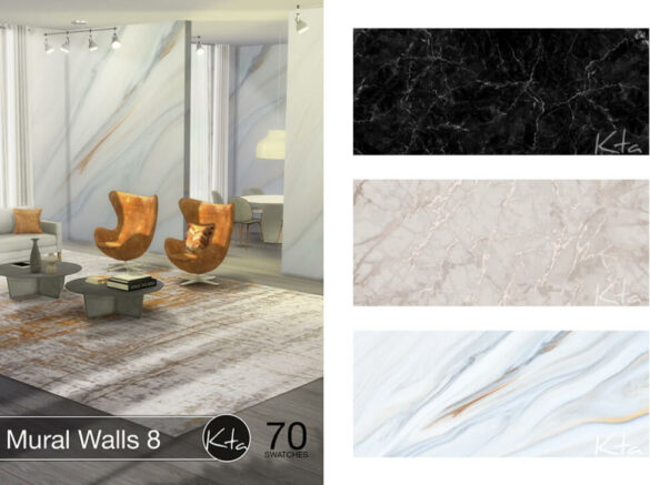 The Sims 4 Mural Walls 8 at Ktasims