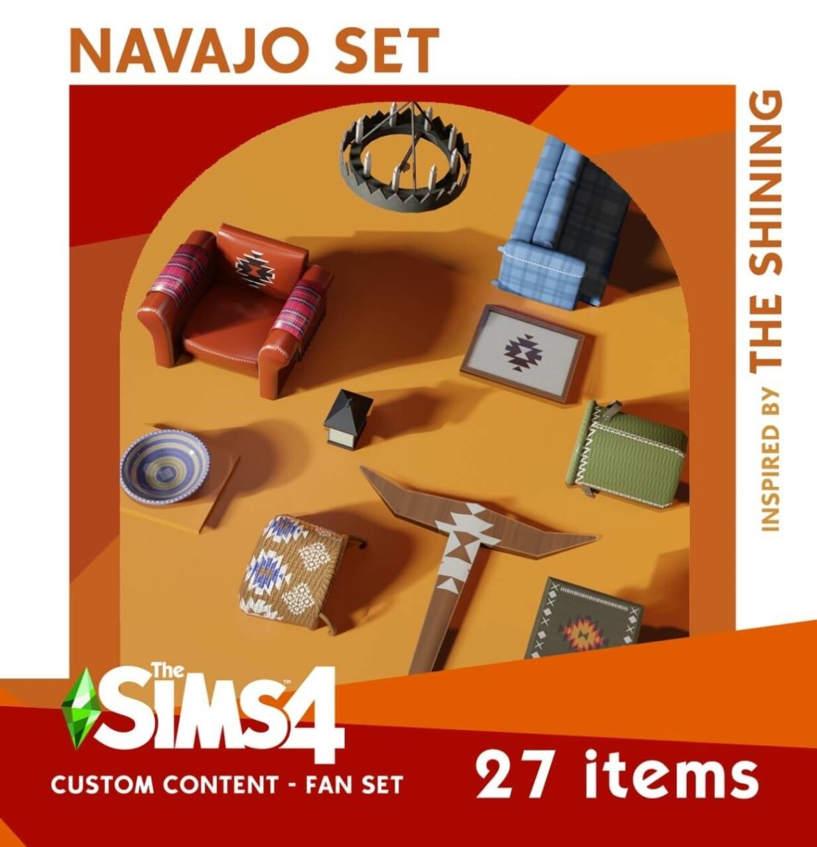 The Sims 4 NAVAJO SET at RUSTIC SIMS