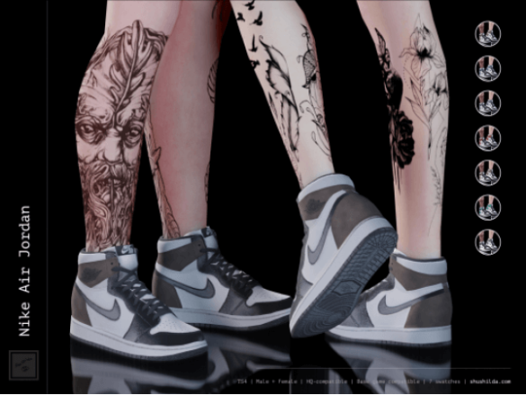 The Sims 4 Nike Air Jordan by shushilda