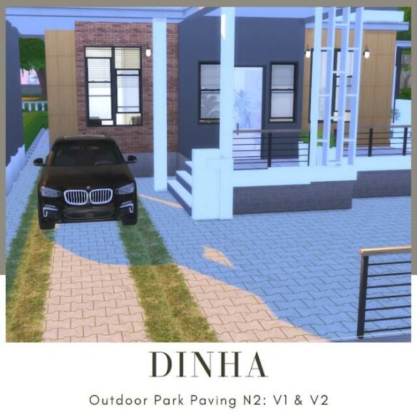 Outdoor Park Paving N2: V1 & V2 at Dinha Gamer