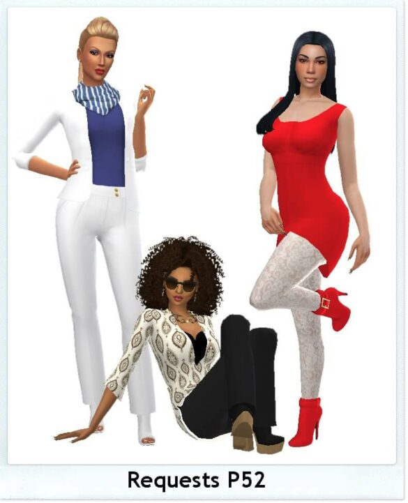 The Sims 4 Outfit P52 at Sims4Sue