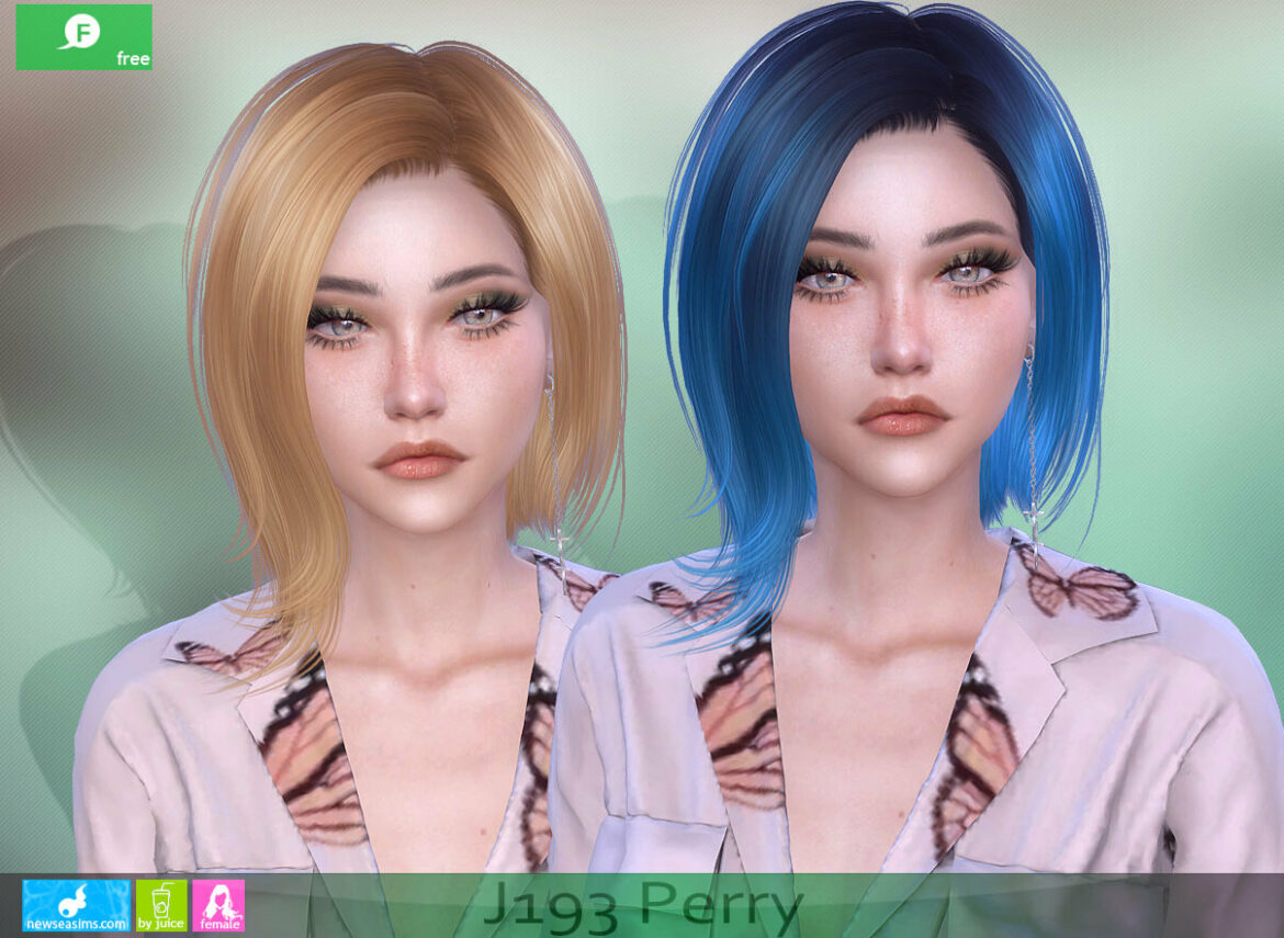 The Sims 4 Perry Hairstyle(female) at Newsea Sims 4