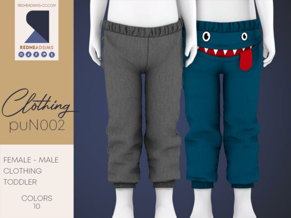 The Sims 4 PU CLOTHING N002 at REDHEADSIMS