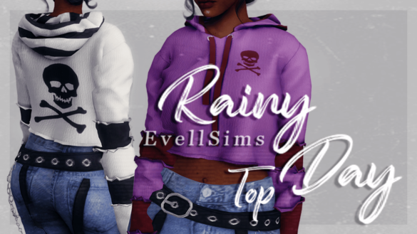 The Sims 4 rainy day top