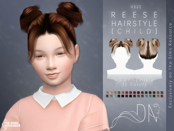 Reese Hairstyle [Child] by DarkNighTt