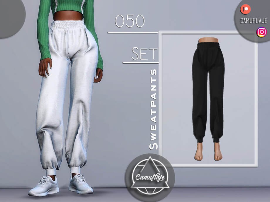 The Sims 4 Set 050 Sweatpants By Camuflaje The Sims Game