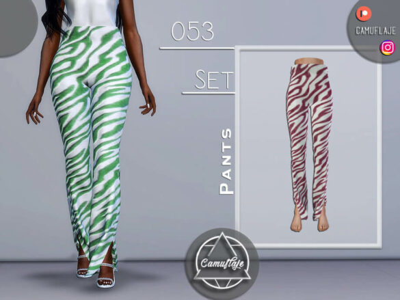 The Sims 4 SET 053 – Pants by Camuflaje at TSR