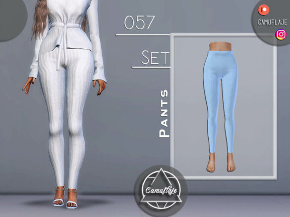 The Sims 4 SET 057 – Pants by Camuflaje at TSR