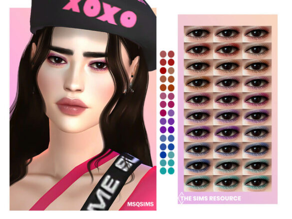 The Sims 4 Sheila Eyeshadow by MSQSIMS