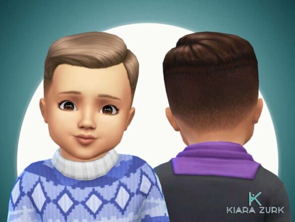 Short Crew Cut Side Part for Toddlers at My Stuff