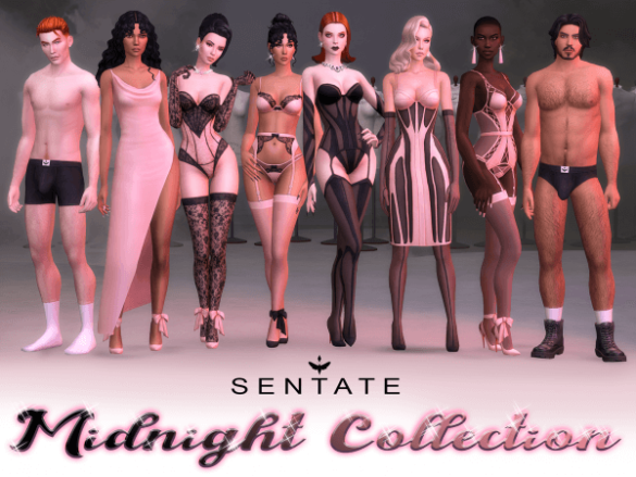 The Sims 4 The Midnight Collection by Sentate