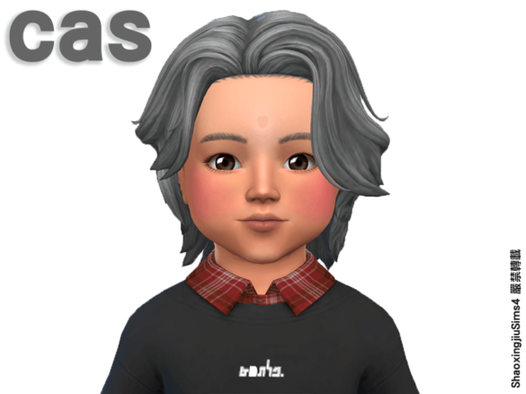 The Sims 4 Toddler Jamie Hair 24Colors
