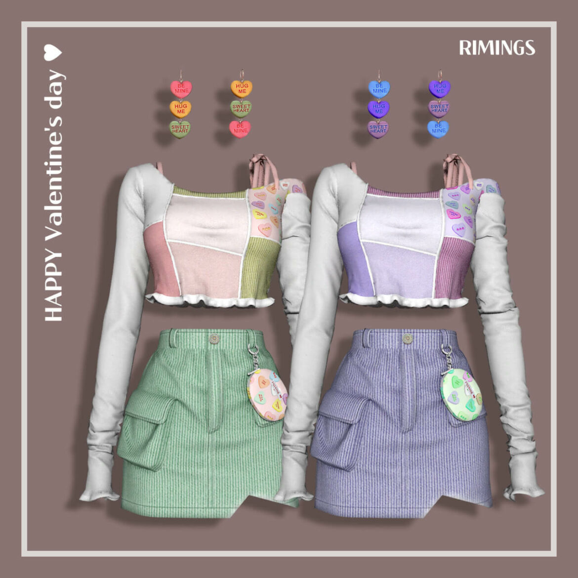 The Sims 4 Valentine’s day Set at RIMINGs