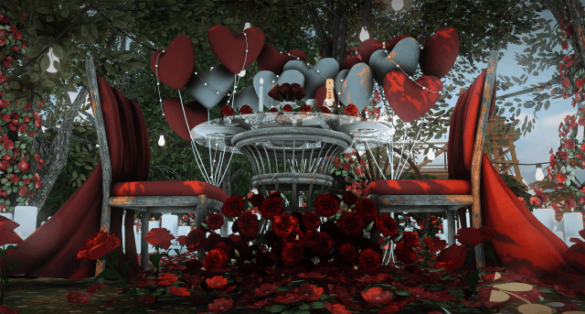The Sims 4 valentines day surprise Generic lot