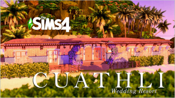 The Sims 4 WEDDING RESORT at RUSTIC SIMS