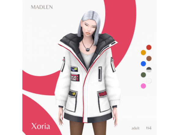 The Sims 4 Xoria Jacket by Madlen