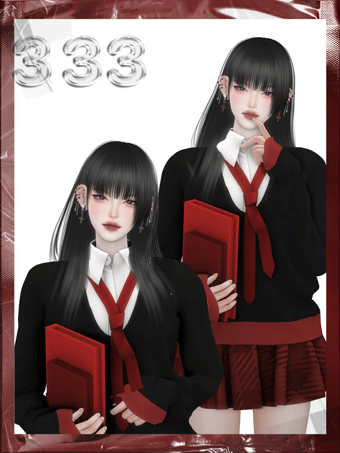 The Sims 4 333daily campus suit