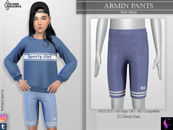 The Sims 4 Armin Pants by KaTPurpura