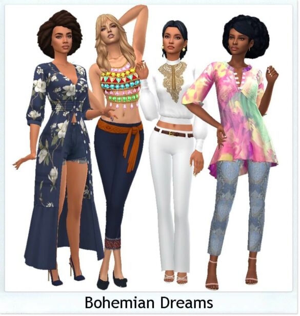 The Sims 4 BOHEMIAN DREAMS at TSR