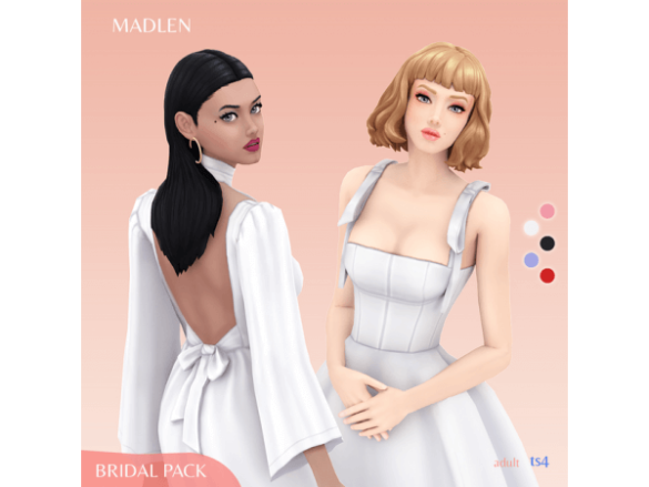 The Sims 4 Bridal Pack by Madlen