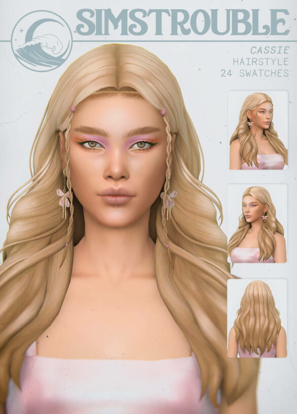 The Sims 4 cassie by simstrouble