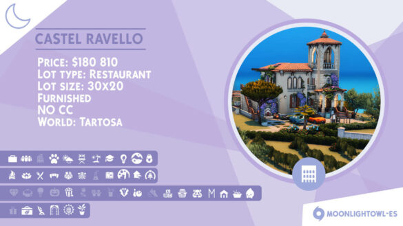 The Sims 4 castel ravello