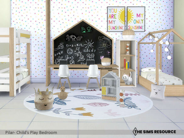 The Sims 4 Childs Play Bedroom by Pilar