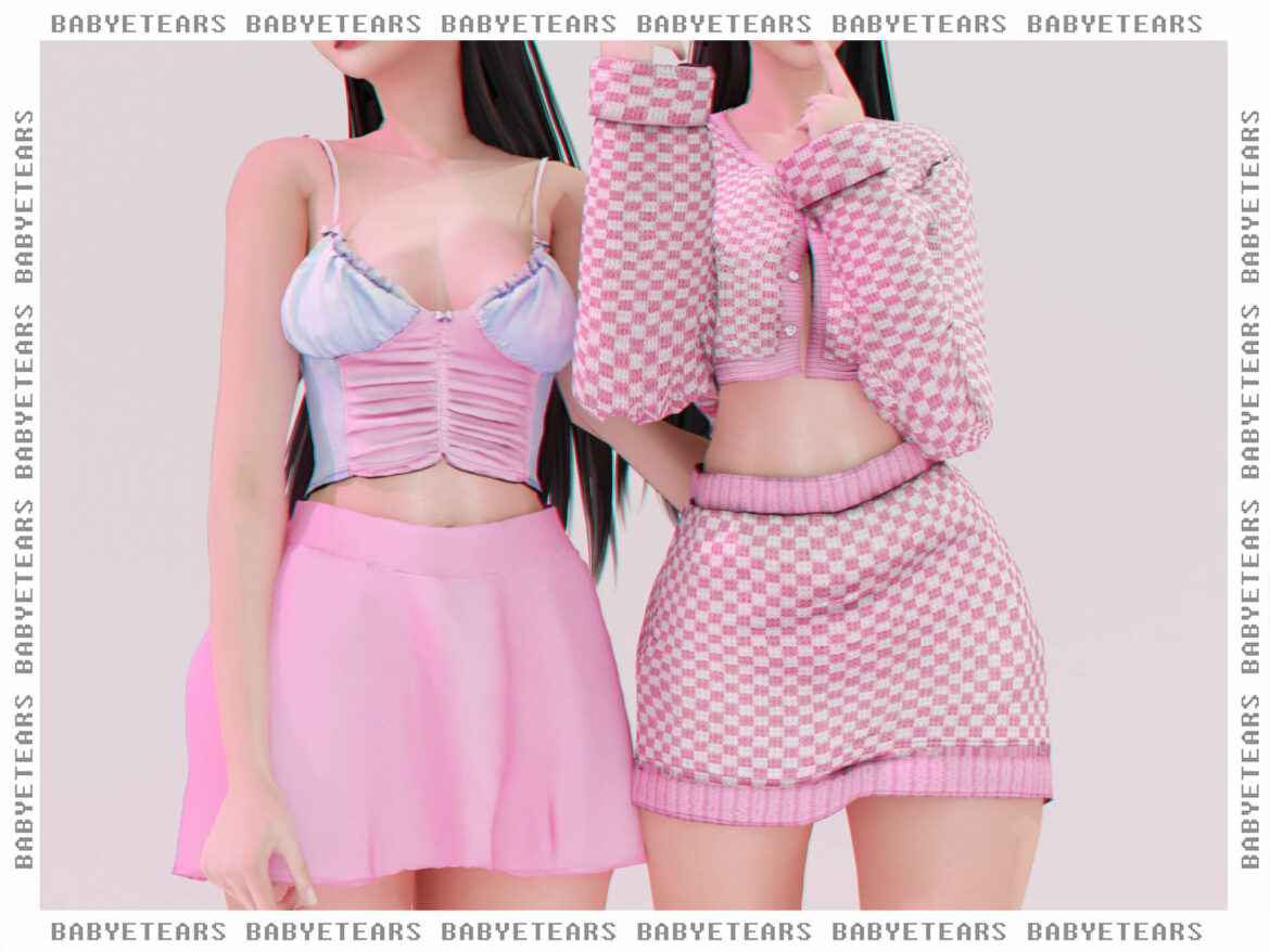 The Sims 4 clothes – jeans – skirt – bottom – top