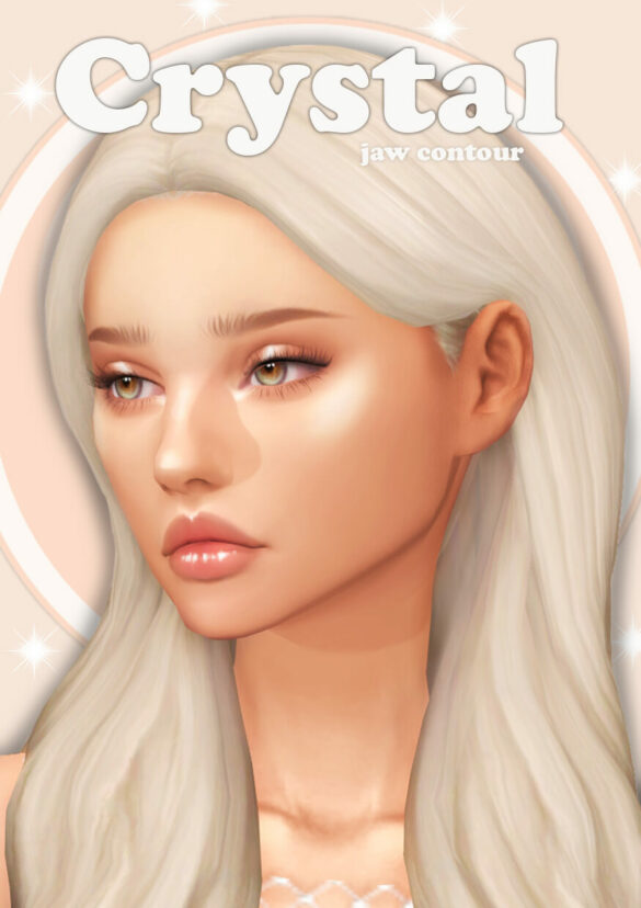 The Sims 4 crystal jaw contour