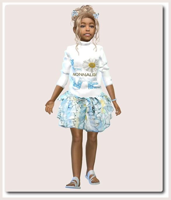 The Sims 4 Dress for Girls at Sims4-Boutique