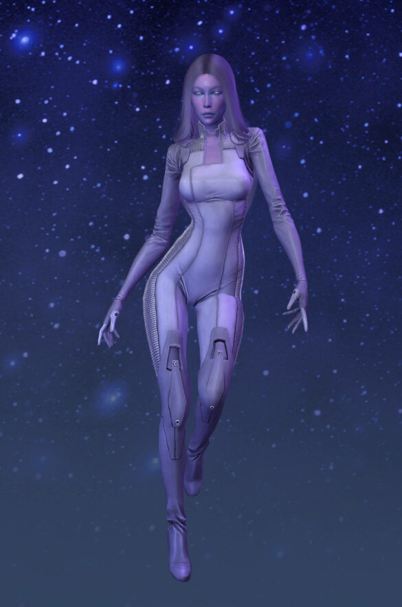 edi new mesh for female full body hq compatible