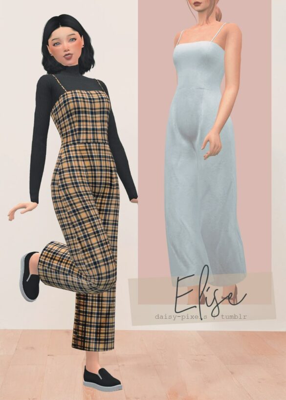 The Sims 4 Elise Jumpuit at Daisy Pixels