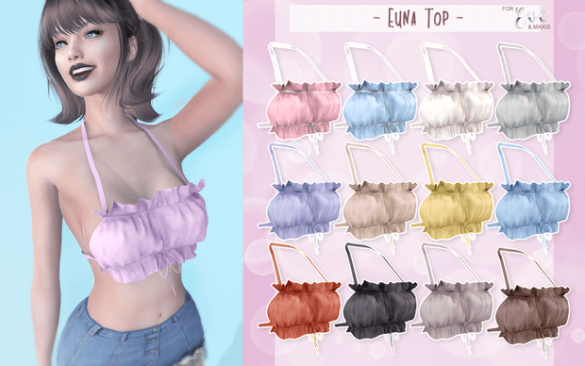 The Sims 4 Euna Top