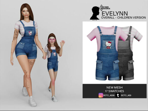 The Sims 4 Evelynn Overall by Beto_ae0