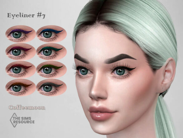 The Sims 4 Eyeliner N7 by coffeemoon